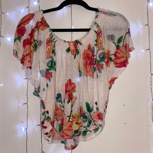 Floral Print Top